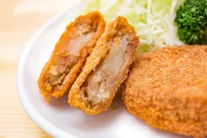 揚げ物をサクサクに揚げた写真。